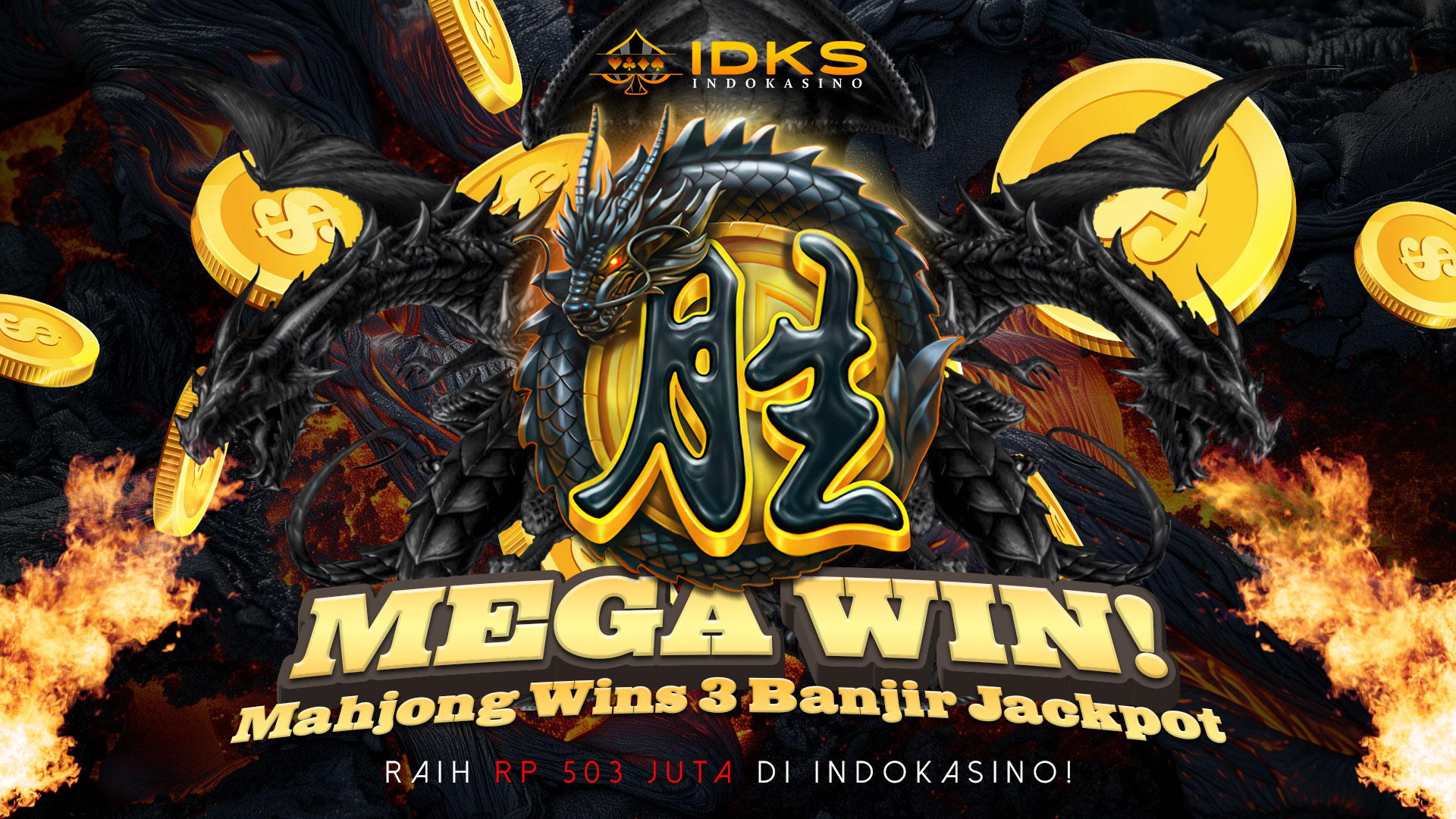 MEGA WIN! Mahjong Wins 3 Banjir Jackpot – Raih Rp503 Juta di Indokasino!