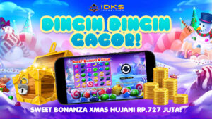 Cuma 10 Spin, Duit Meledak Rp.727 Juta di Sweet Bonanza Xmas!