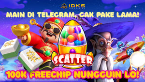 Main Slot 7 Hari Nonstop? Langsung Dapat 100K Freechip di Telegram!