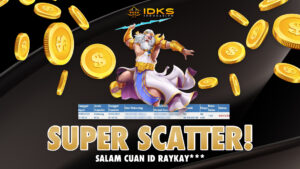 Modal Receh 23Rb Tembus 56JT Berkat Super Scatter Zeus di INDOKASINO! ⚡