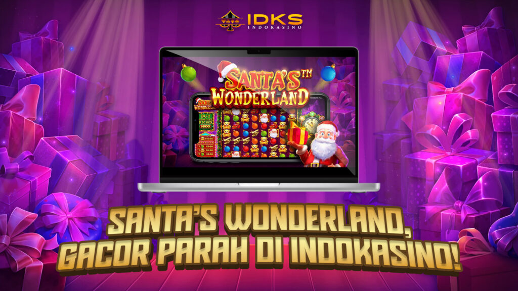 Gak Cuma Bagi Kado, Santa Juga Bagi Maxwin di INDOKASINO!