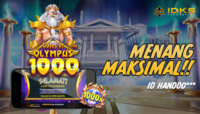 Bet Receh 2 Ribu! ID handdo*** Dapat 1000x Zeus & Cuan 30 Juta di Gates of Olympus 1000!