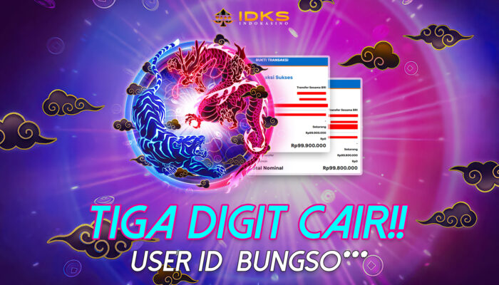 Tiga Digit Cair! Member INDOKASINO Buktikan Cuan 200 Juta Sekali WD!