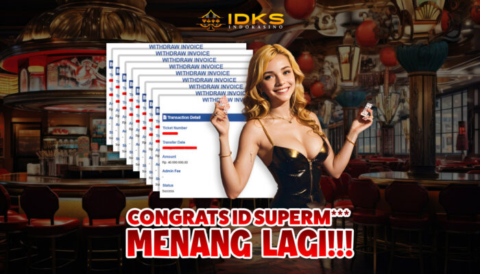 Cair 723 Juta! Kemenangan Member INDOKASINO ID superm*** di Livecasino