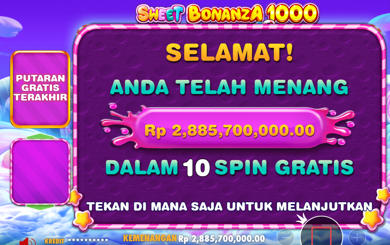 kemenangan member INDOKASINO Rp10M