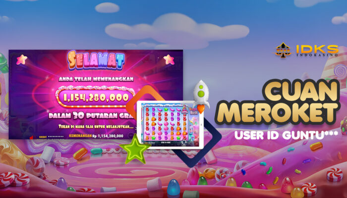 Ledakan Gula 1,1 Miliar! ID GUNTU*** Pecahkan Rekor Kemenangan Sugar Rush di INDOKASINO