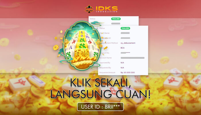 Testimoni Member INDOKASINO – ID BRII*** Bet 150 Ribu Menang 150 Juta di Mahjong Ways PG Soft